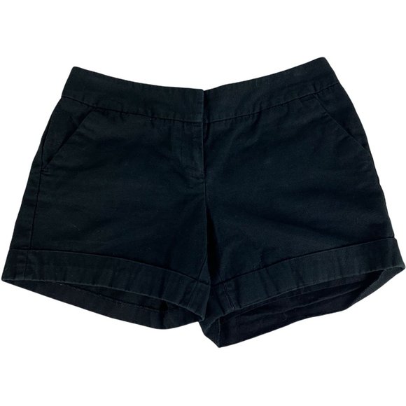 The Limited 2 Drew Fit Shorts Black Dress Cotton Mid 30" X 4.5" - Picture 1 of 3